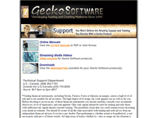 Tablet Screenshot of help.geckosoftware.com